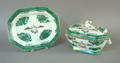 Contemporary Fitzhugh covered tureen with undertray