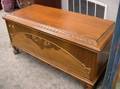 William and Mary Style Veneer Blanket Chest