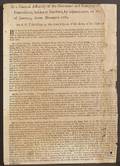Revolutionary War Broadside
