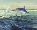 William Goadby Lawrence American 19132002 Leaping Swordfish