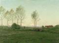 Charles H Davis American 18561933 Late Afternoon Springtime