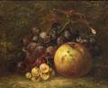 Julia Cornelia Widgery Griswald Slaughter American 18501905 Still Life with Grapes and Apples
