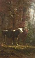 James McDougal Hart American 18281901 Cow Path