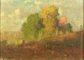 Joseph H Greenwood American 18571927 Early Autumn Hillside