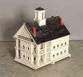 Bird house model of the Limington Academy dated 1964