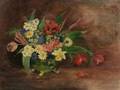 Attributed to Arthur M Young American 20th Century Floral Still Life