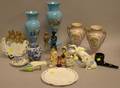 Twentytwo Assorted Ceramic and Glass Table Items