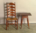 Five slat ladderback chair