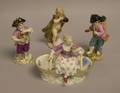 Four Meissen Porcelain Figures