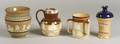 Four Doulton Stoneware Items