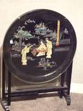 Chinese Lacquer Tilttop Table