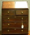 Miniature Mahogany Slantlid Desk