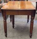 Late Victorian Walnut Dropleaf Kitchen Table