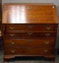Chippendalestyle Cherry Slantlid Desk