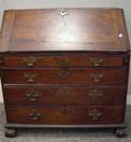 Chippendale Birch Slantlid Desk