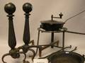 Group of Assorted Iron Hearth Items