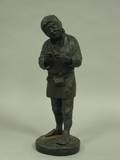 Bronze Figure of an Asian Peasant