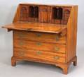 Chippendale Mahogany Slantlid Desk
