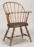 Windsor Sackback Armchair stamped ETracy