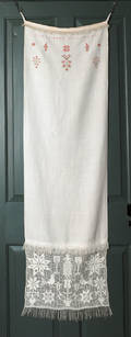 Pennsylvania  linen show towel dated 1835