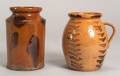 Two Redware Jars