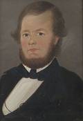 Attributed to William Prior Maine Maryland and Massachusetts 18061873 Portrait of a Man