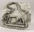 Galvanized Sheet Metal Prancing Horse Cookie Cutter