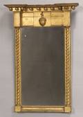 Federal Gilt Gesso Mirror
