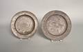 Pair of Baltimore pewter plates