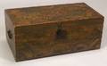 Paint Decorated Wooden Trunk