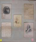 Framed Group of Literary Ephemera