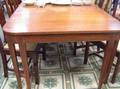 Regencystyle Mahogany Inlaid Dining Table