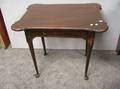 Queen Anne Mahogany Tea Table