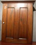 Pine Paneled OneDoor Wall Cupboard