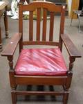 Stickley Bros Quaint Transitional Oak Armchair