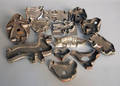 Thirteen tinned sheet iron cookie cutters