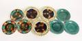 Collection of 9 Wedgwood Majolica Plates