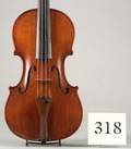 Modern American Violin Martin Nebel Philadelphia 1937