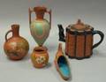 Five Watcombe Terracotta Items