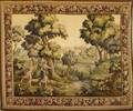 Aubussonstyle Wool Tapestry