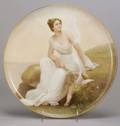 Austrian Painted Porcelain Charger