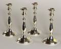 Set of Four Sterling Weighted Candlesticks