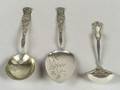 Three American Sterling Flatware Servers