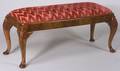 Georgianstyle Walnut Bench