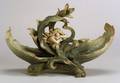 Volkstedt Porcelain Art Nouveau Style Figural Dish
