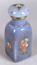 French Opalescent and Enamel Decorated Glass