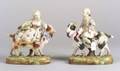 Pair of Villeroy and Boch Bisque Figures