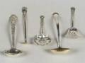 Group of Nine American Silver Small Flatware Servers