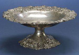 American Sterling Reticulated Center Bowl