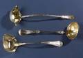 Three American Sterling Ladles